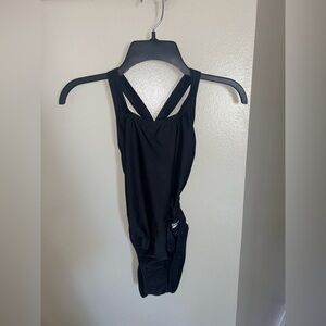 Speedo Women's Swimsuit One Piece Prolt Super Pro Black Size 30